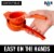 Zulay Kitchen Hydration Nation Lemon Squeezer - Orange Perspective: right