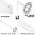 Zulay Kitchen Milk Boss Milk Frother With Holster Stand - White Perspective: right