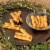 Pet Factory Made in USA Beefhide Mini Rolls Chicken Flavored - 3-3.5", 35 Count Perspective: right