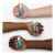 Essie Nail Art Studio Special Effects Vegan Nail Polish Frosted Fantasy Perspective: right