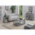 Ring Console Table with Shelf Perspective: right