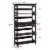Omega 5 Tier Bookcase with Drawer Espresso Perspective: right