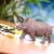 White Rhino Toy Perspective: right