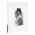 Malden Int Designs White Linear Matted picture Frame Perspective: right