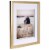 Malden Double Spacer Gold Picture Frame Perspective: right