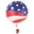 USA Flag HELIUM FILLED BALLOON Perspective: right