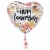 HAPPY ANNIVERSARY Helium Filled Balloon Perspective: right