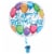 HAPPY BIRTHDAY Helium Filled Balloon Perspective: right