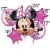 Minnie Mouse Helium Filled Balloon Bouquet Perspective: right