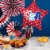 USA Stars Helium Filled Balloon Perspective: right
