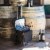 Cellar 6-Bottle Wine Carrier & Cooler Tote, Black with Gray Accents Perspective: right
