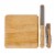 Corsica Wine & Cheese Picnic Basket, Beige Canvas Perspective: right