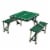 Picnic Time Oregon Ducks Portable Picnic Table Perspective: right