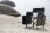 Army Black Knights - Fusion Backpack Chair with Cooler Perspective: right