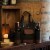 Wine Country Tote – Wine & Cheese Picnic Tote, Black with Burgundy Accents Perspective: right