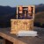 Napa Wine & Cheese Picnic Basket, Purple with Coral Pattern Perspective: right