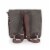 Adventure Wine Tote, Khaki Green with Brown Accents Perspective: right