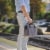 On The Go Lunch Cooler, Heathered Gray Perspective: right