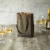 2 Bottle Insulated Wine Cooler Bag, Khaki Green with Beige Accents Perspective: right
