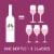 Menage a Trois Sweet Collection Hot Pink Sweet Rose Blend Perspective: right