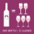 Ménage à Trois Hot Pink Rose California Pink Wine 750 ml Perspective: right