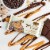 GoMacro® MacroBar® Peanut Butter Chocolate Chip Protein Bar Perspective: right