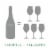 Joel Gott Oregon Pinot Gris White Wine Perspective: right