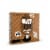 Oatly Chocolate Fudge Dairy Free Frozen Bar Perspective: right