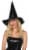 Seasons Witch Hat Adult Halloween Costume Accessory - Black Perspective: right