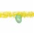 Northlight 25' Tinsel Garland with Easter Eggs - Yellow Perspective: right