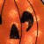 Northlight 13.5 Lighted Orange Jack O' Lantern Halloween Window Silhouette Perspective: right