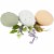 Northlight Pack of 6 Assorted Easter Eggs with Carton and Grass Decoration Perspective: right