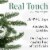 Northlight Real Touch™️ Medium Flocked Rosemary Emerald Angel Pine Artificial Christmas Tree Perspective: right