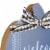Northlight Set of 2 Blue and Beige Fall Harvest Wooden Pumpkin Welcome Plaques 8 Perspective: right