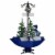 Northlight 5.5ft Lighted Musical Snowing Let it Snow Snowmen in Umbrella Base Christmas Perspective: right