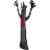 Northlight 55 LED Lighted Black Terrifying Tree Outdoor Halloween Decoration, Purple Lights Perspective: right
