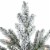 Northlight Real Touch™ Pre-Lit Flocked Grand Teton Pine Artificial Christmas Tree - 7.5' Warm Perspective: right