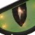 Northlight 42 Lighted Green and Black Eyes Halloween Window Silhouette Decoration Perspective: right