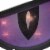 Northlight 42 Lighted Purple and Black Eyes Halloween Window Silhouette Decoration Perspective: right
