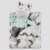 Cutie Pie Zebra Plush Baby Blanket & Buddy Set - Mint Perspective: right