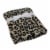 Cutie Pie Leopard Print Plush Baby Blanket - Tan Perspective: right
