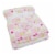 Cutie Pie Elephant Plush Baby Blanket - Pink Perspective: right