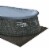 Summer Waves Quick Set 15 Ft Oval Above Ground Pool with Filter Pump, Dark Gray Perspective: right