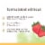 Burt's Bees Strawberry Splash with Fluoride Kids Toothpaste Perspective: right