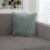Square Throw Pillow with Cotton Cover, Sage Green Perspective: right