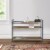 Ley 48 Inch 3 Tier Industrial Style Bookshelf, Metal, Brown, Black- Saltoro Sherpi Perspective: right