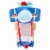 Rocking Plane Toy- Kids Plush Stuffed Ride On Wooden Rockers with Sounds and Handles-Make Perspective: right