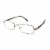 Foster Grant Men's Manning Reading Glasses – Steel/Black Perspective: right