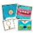 Zuru Fuggle Key Rings® 5-inch Assortment Series 5 Greedy Grinner - Teal Perspective: right