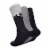 Timberland® Women's Cushioned Wool Crew Socks - Black/Gray Perspective: right